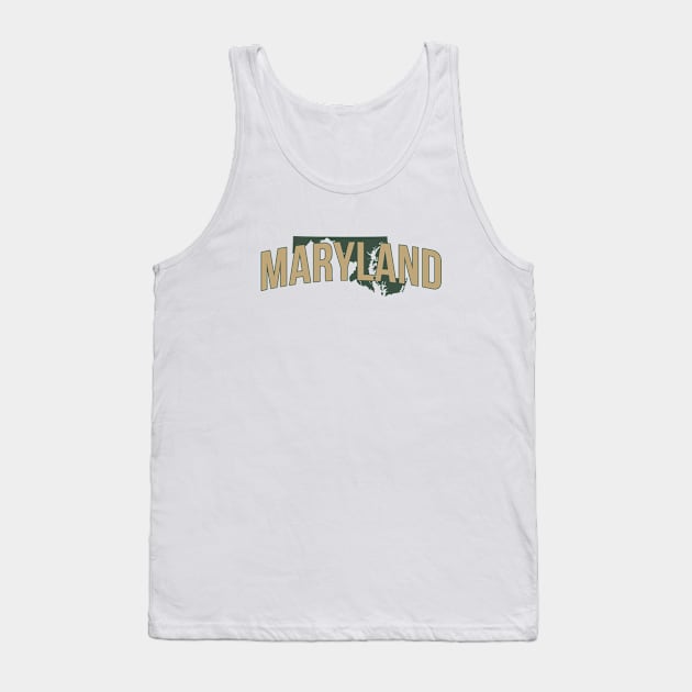 Maryland State Tank Top by Novel_Designs